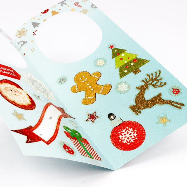 Hangtag mit Stickern