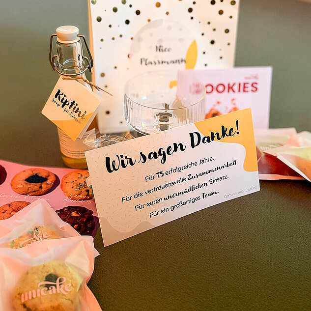 Der Inhalt der Goodie-Bags