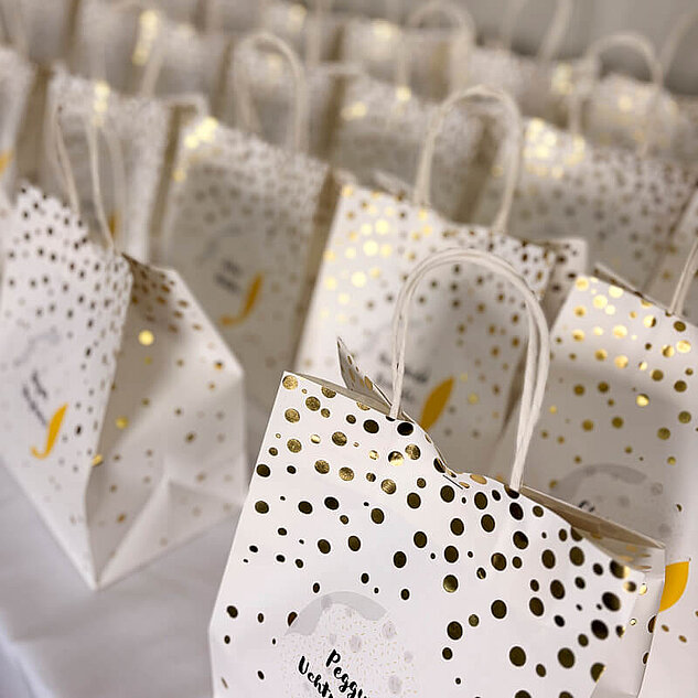 Ein personalisierter GoodieBag für alle Mitarbeitenden