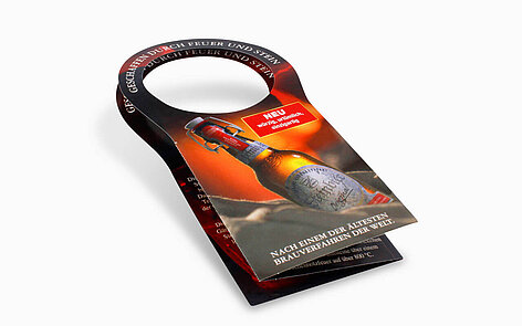Flaschenaufstecker für Bier