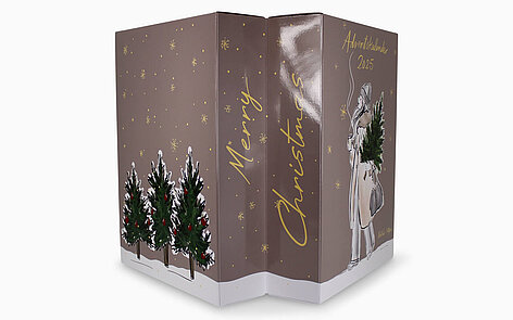 Adventskalender mit Schachteln Buchform