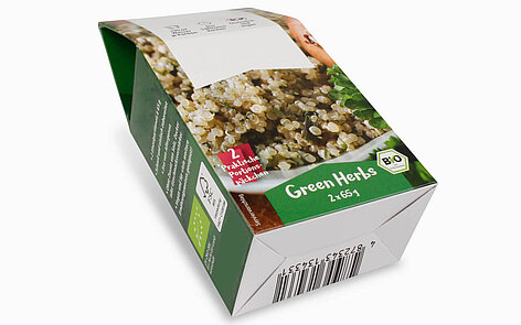 Giebelverpackung für Lebensmittel