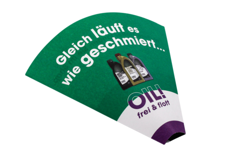 Öleinfülltrichter individuell bedruckbar