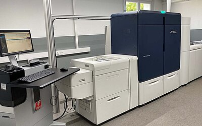 neue XEROX Digitaldruckmaschine bei Kip