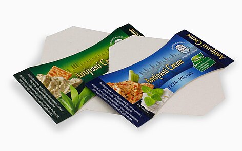 Formgestanzte Kartonbanderolen für Verpackungen
