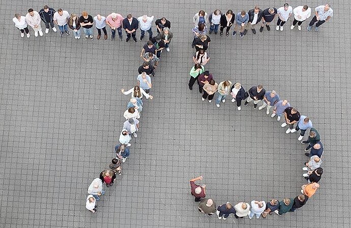 75 Jahre Graphische Betriebe Kip