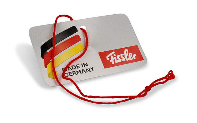 Anhänger mit Kordel für Pfannen und Töpfe