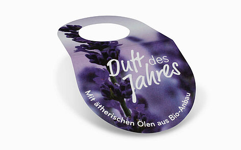 Flaschenanhänger für Weichspüler