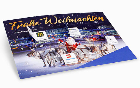 DIN A5 Adventskalender mit 24 Türchen