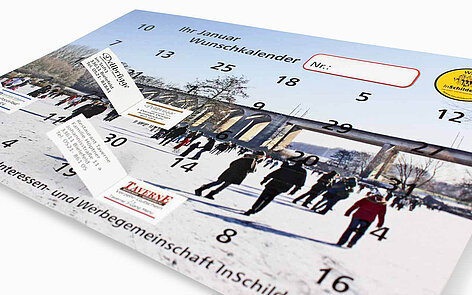 Türchenkalender mit 31 Türchen