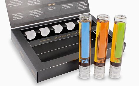 Probenverpackungen für Spirituosen