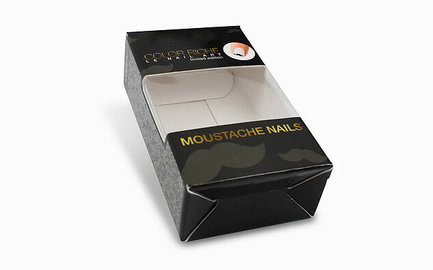 Verpackungen für Moustache Nails