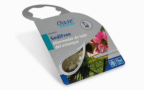 Formgestanzter Flaschenaufstecker für Pflegeprodukte