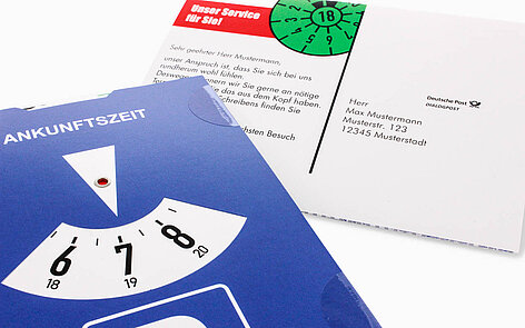 Parkscheibenmailing