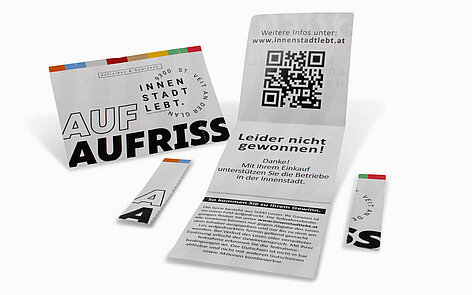 Brieflose mit QR-Code