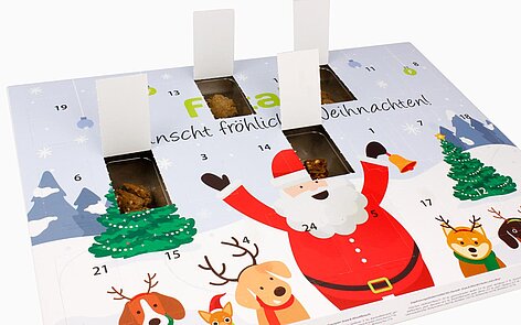 Adventskalender für Tiere (Leckerlies)