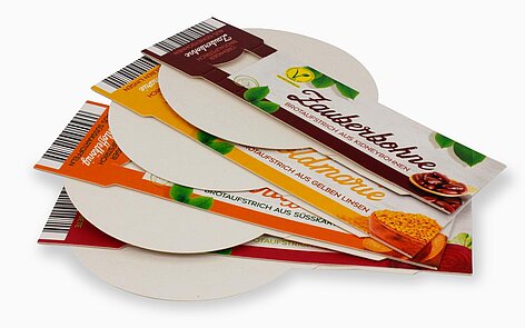 Druckerei für formgestanzte Banderolen