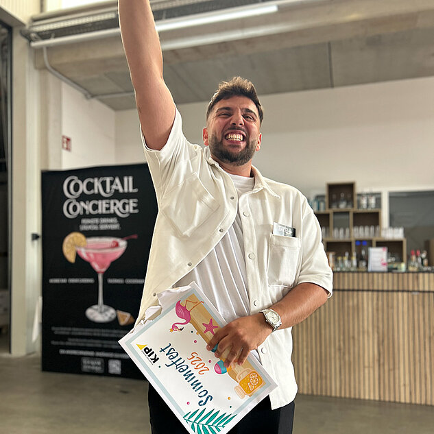 Ein glücklicher Gewinner Ein glücklicher Gewinner
