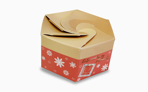 Pop Up Schachtel zu Weihnachten