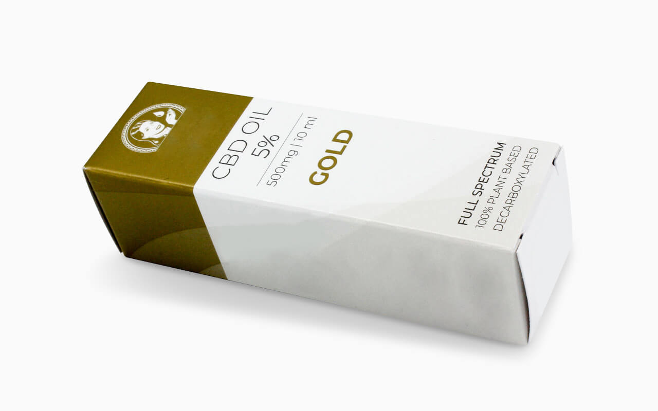 CDB Oil Verpackung individuell bedruckt