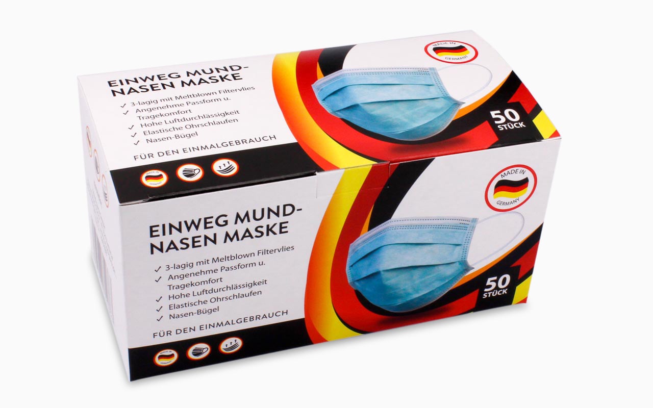 Maskenverpackungen