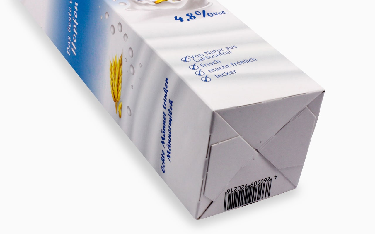 Flaschenverpackung mit Automatikboden