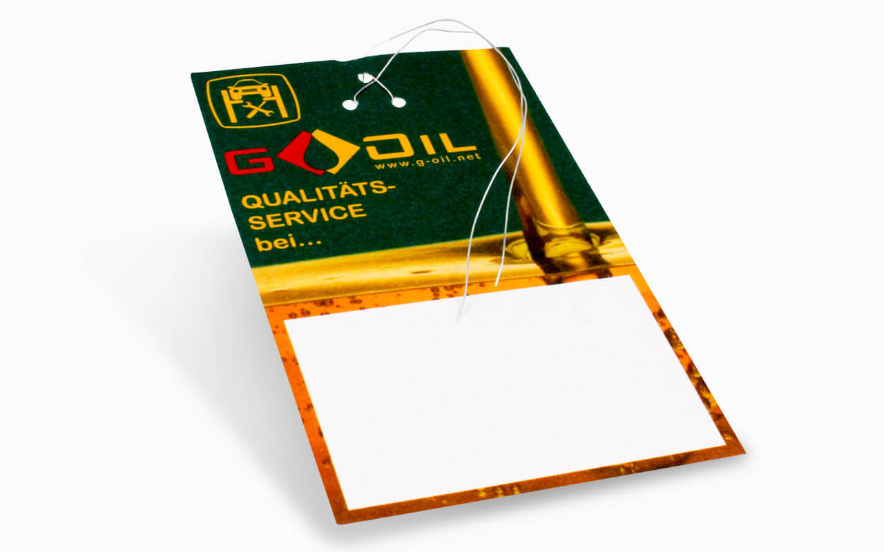 Ölzettel gedrahtet