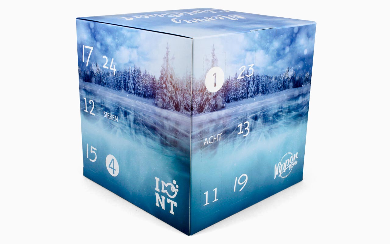 Angelkalender in Würfelform