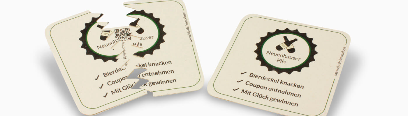 Bierdeckel-Knacklos