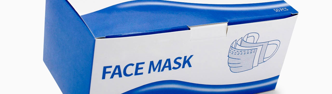 verpackung für atemschutzmasken
