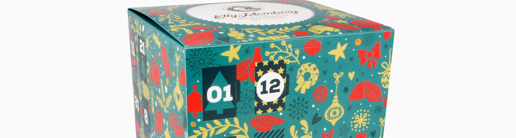 Befüllbarer Adventskalender in Würfelform