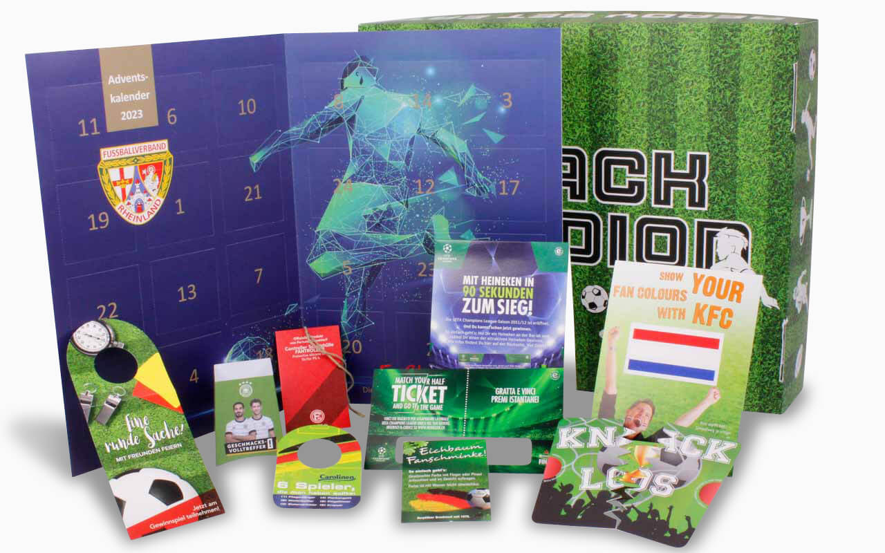 Printprodukte für die EM 2024