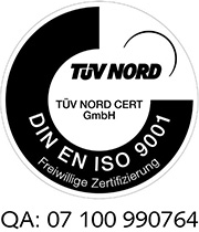 TÜV Nord ISO Zertifizierung